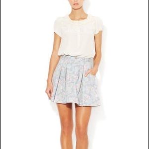 Marc Jacobs‎ Drew Blossom A Line Mini Skirt